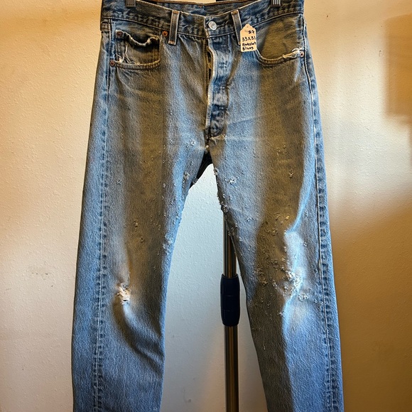 Embellished by RDG "Buckshot Blues"   sizes 32 thru 38 waist the inseam is 32 - Picture 10 of 14